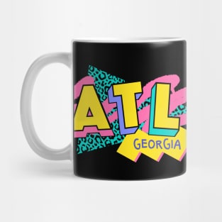 Retro 90s Atlanta ATL / Rad Memphis Style / 90s Vibes Mug